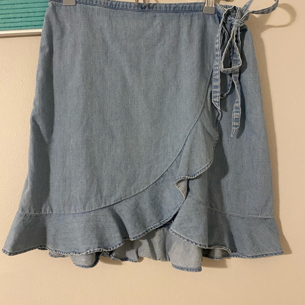J.crew wrap skirt